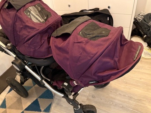 Double pushchair baby jogger - baby,