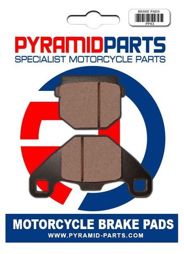 Rear brake pads for moto - rear,