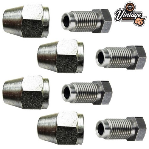 Brake pipe connectors - connectors, 7/16"